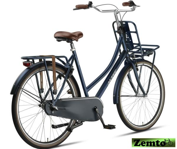 Altec Dutch 28 Zoll Transportfahrrad 3 Gang 57 cm Jeans blau